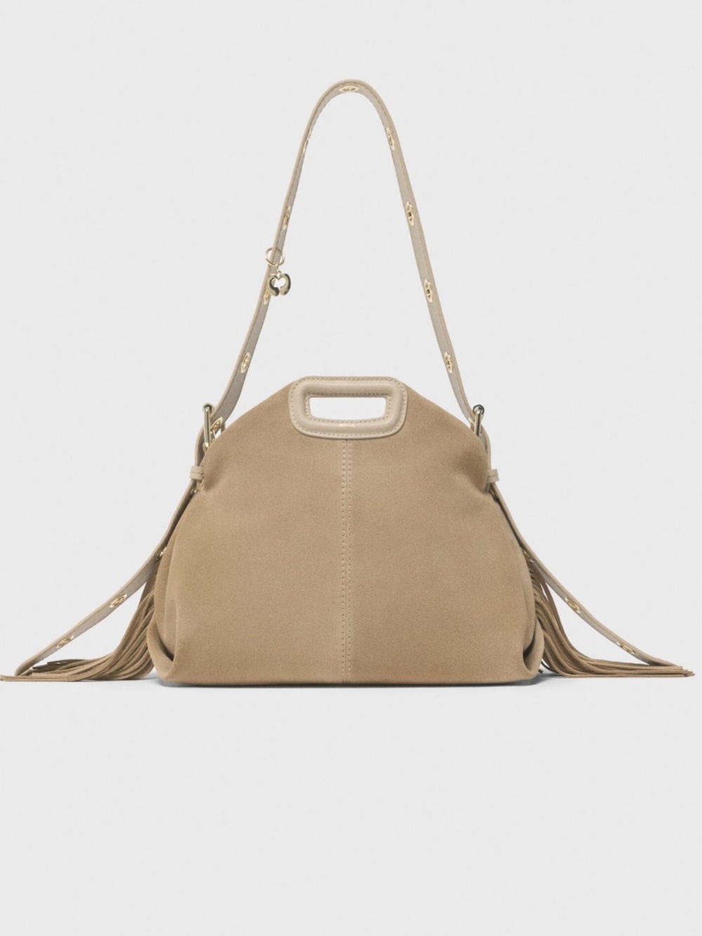 Suede Miss M bag